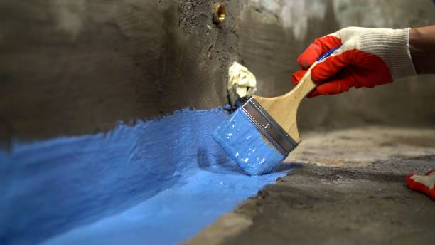 SJ Waterproofing Pros commercial waterproofing team near Fountainville, PA